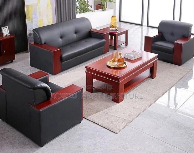 Office Sofa: Heavy 5 Fine Seater Office Sofa