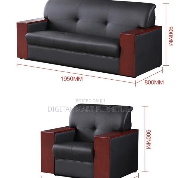 Office Sofa: Heavy 5 Fine Seater Office Sofa - thumbnail 3