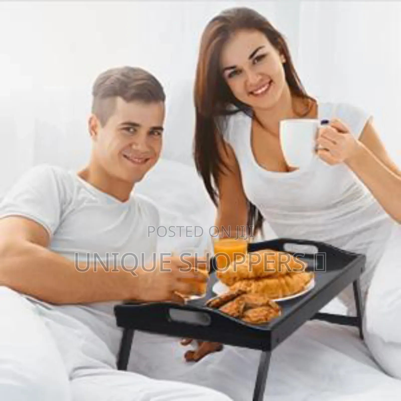 Breakfast in Bed Foldable Bamboo Tray