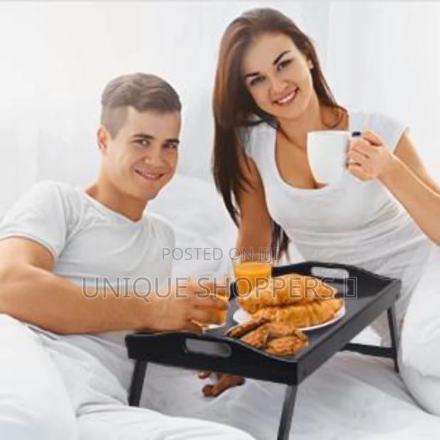 Breakfast in Bed Foldable Bamboo Tray - thumbnail 9
