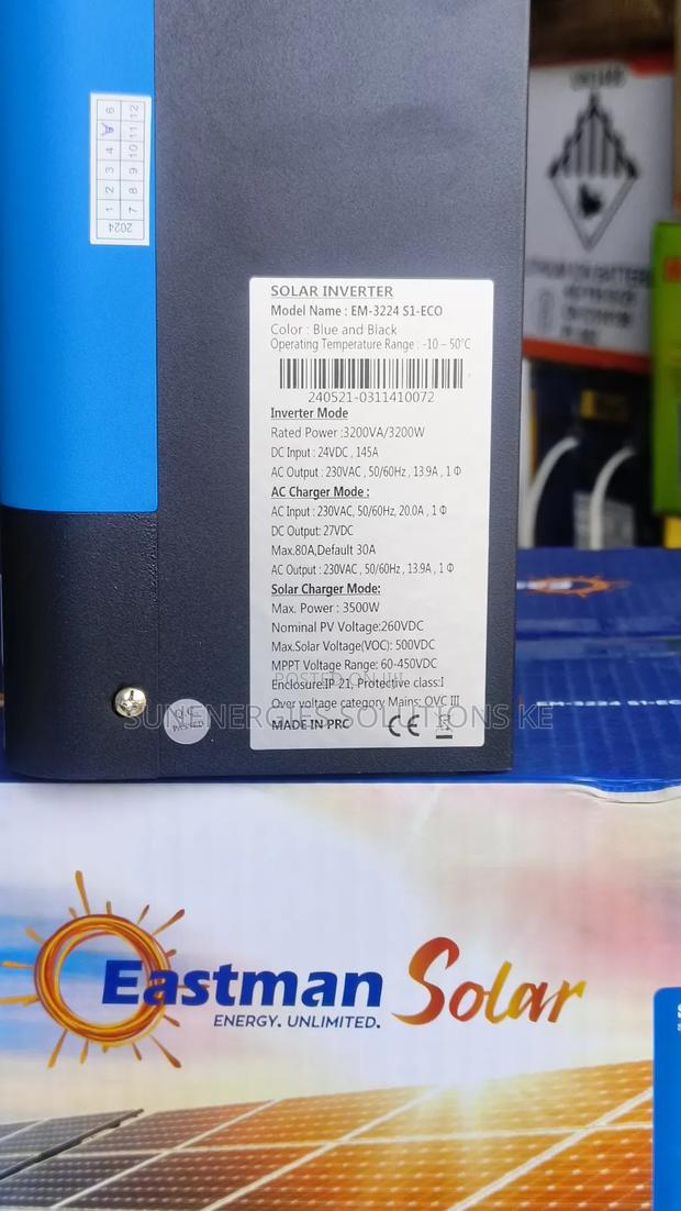 3.2kw 24vdc Eastman Hybrid Solar Inverter - thumbnail 3