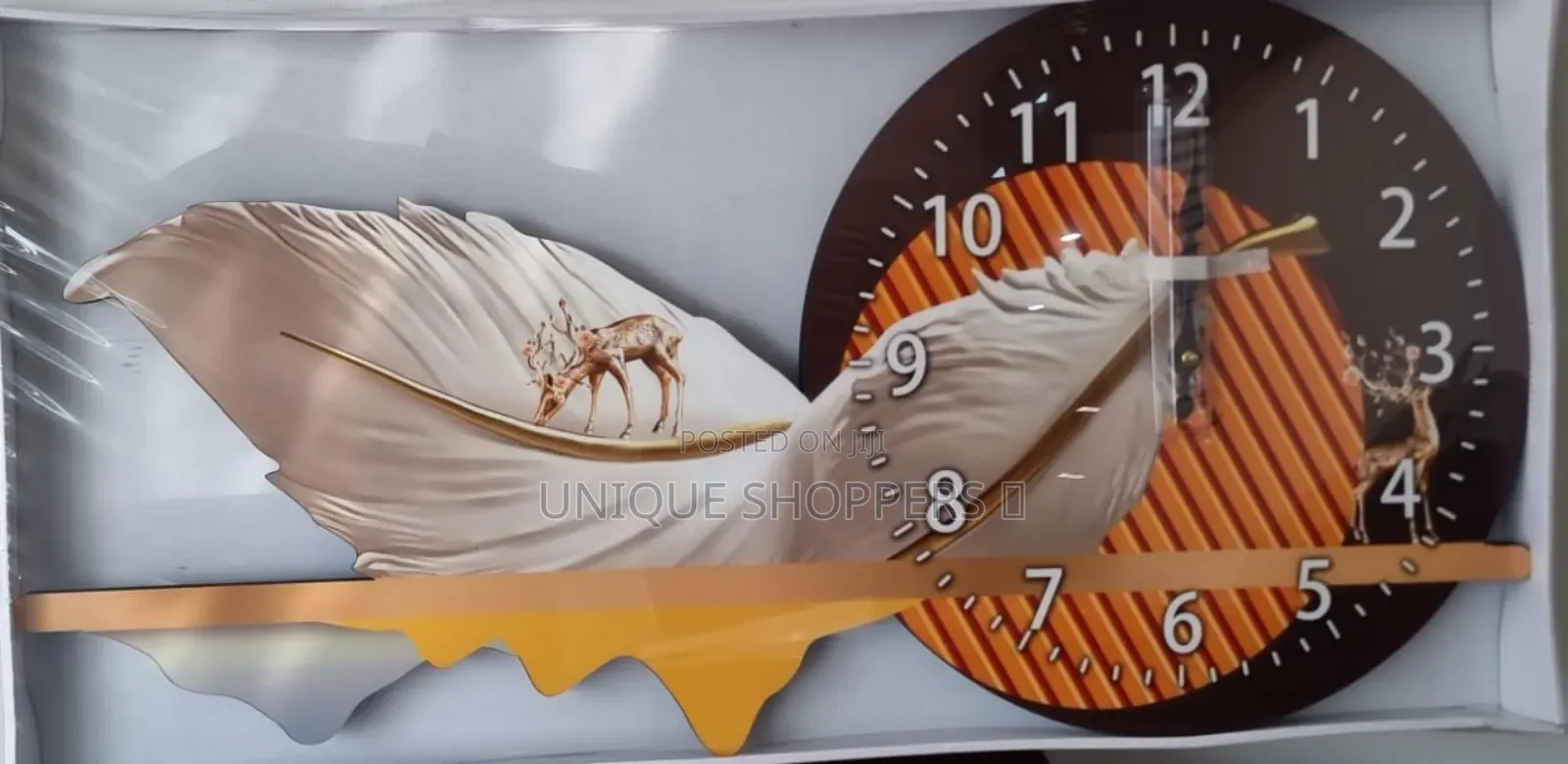 80x40cm Decor Wall Clock