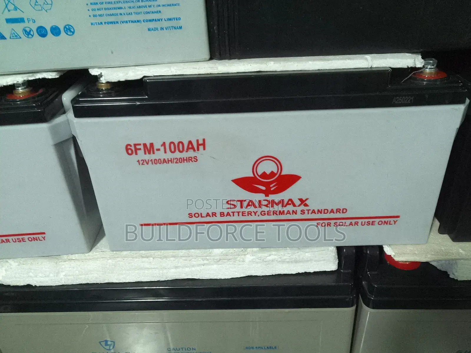 100ah Starmax Gel Solar Battery