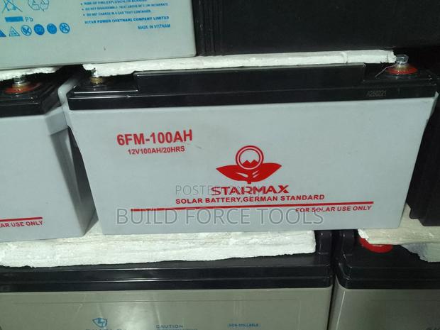 100ah Starmax Gel Solar Battery - main view