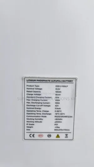 5.1kwh 48v Eastman Lithium Battery