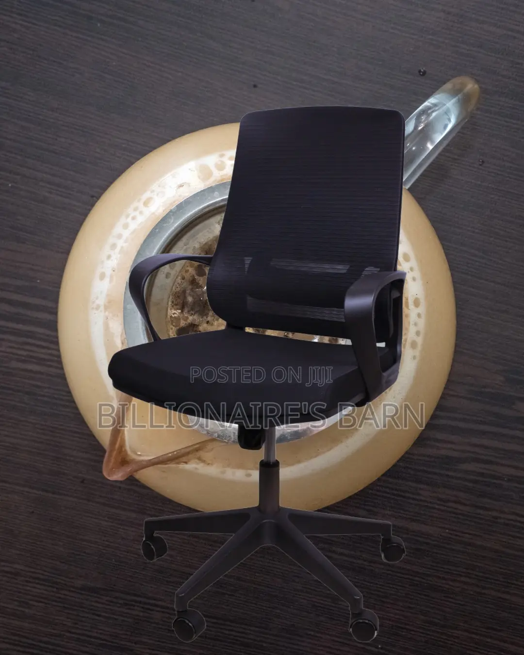 Black Ergonomic Mesh Office Chair (Orthopedic) — Fast Seller