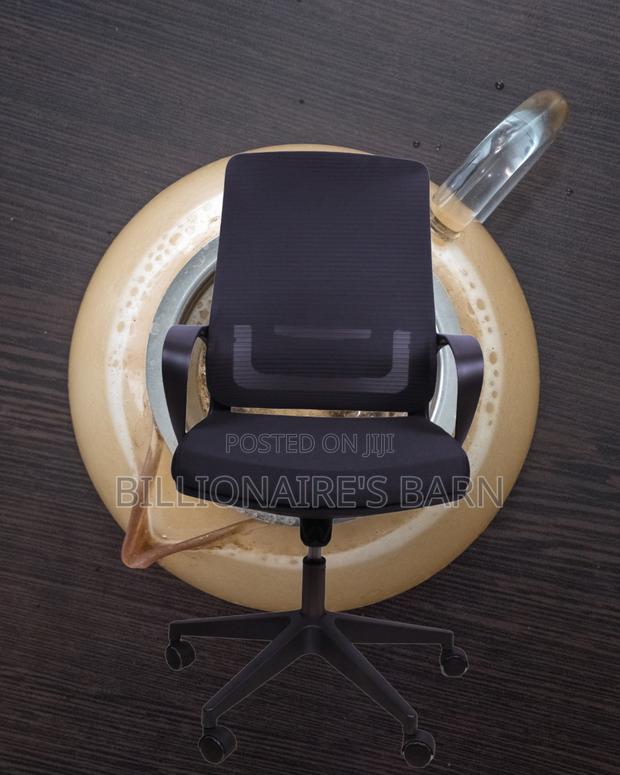 Black Ergonomic Mesh Office Chair (Orthopedic) — Fast Seller - thumbnail 4