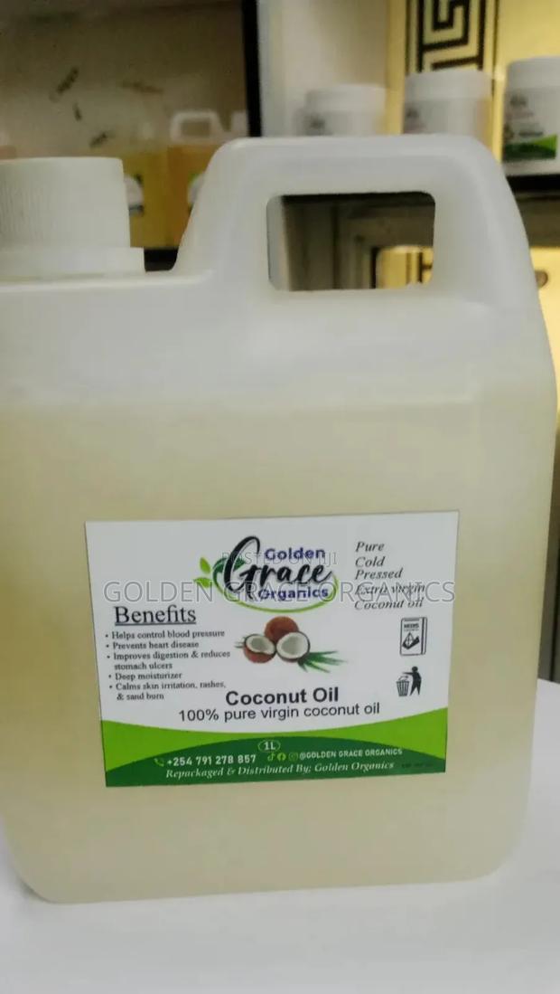 Pure Extra Virgin Coconut Oil (Cold-Pressed) - thumbnail 2