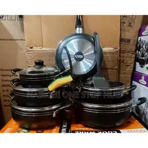 *Great Star 14pc Black Cookware Set*
20/22/24/28/30cm Pots