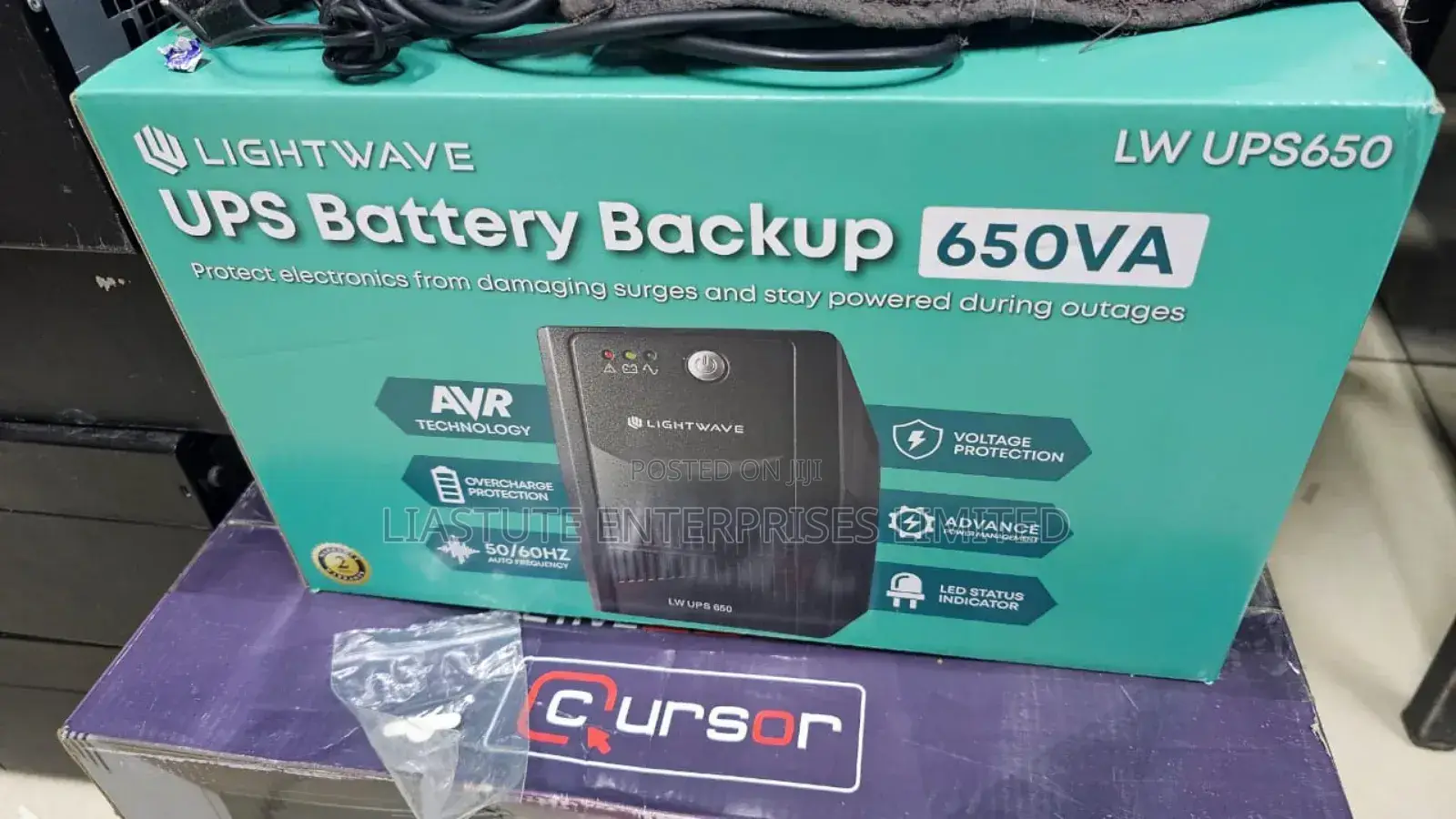 650va Ups Battery Backup(Lightwave)