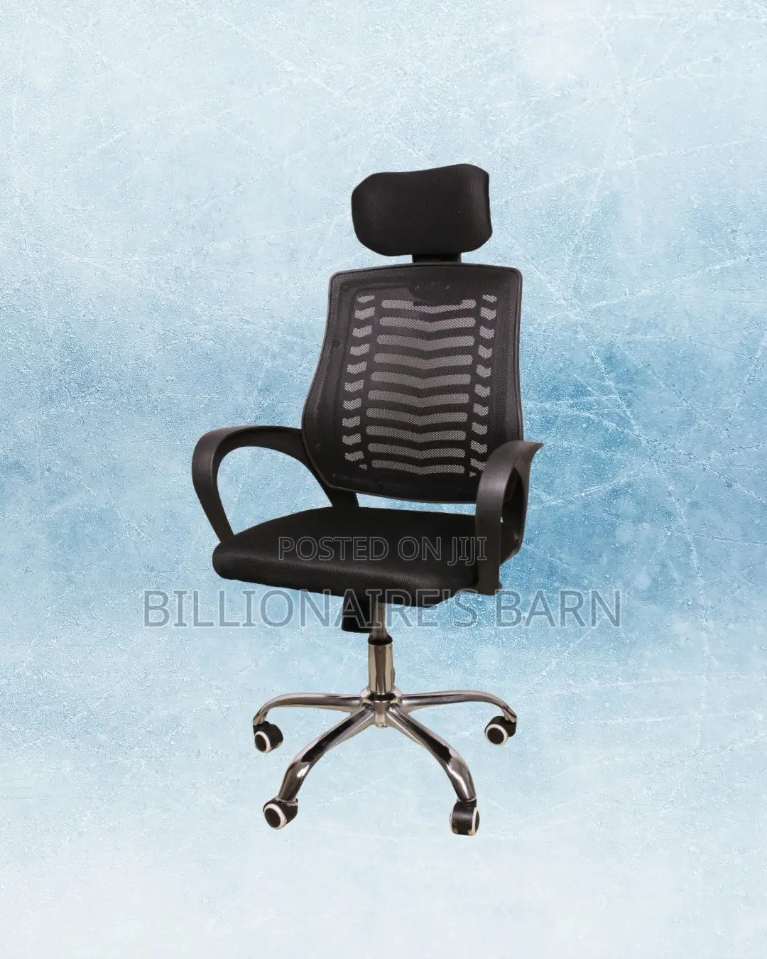 Secretarial Mesh Chair | Orthopedic High-Density Foam Seat