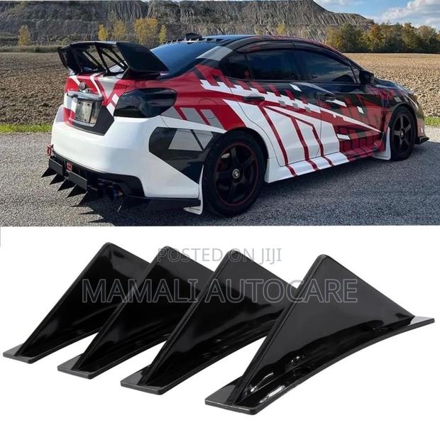 Car Rear Bumper Diffuser 4 PCS - main view