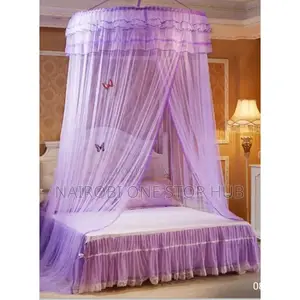 *Queen Size Round Nets*
Colours :White, Pink,Cream, Purple.