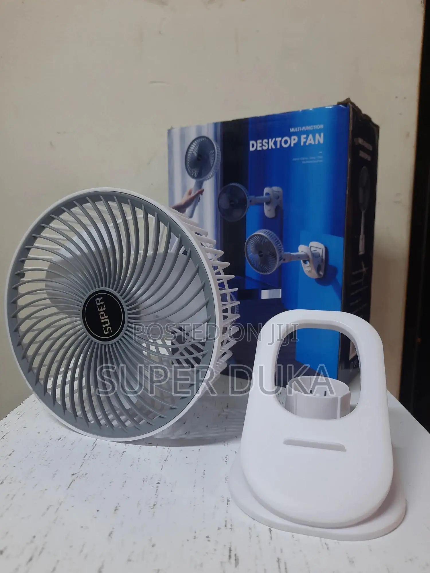 Fan.Rechargeable Desktop Adjustable Speed Hand Held Fan.