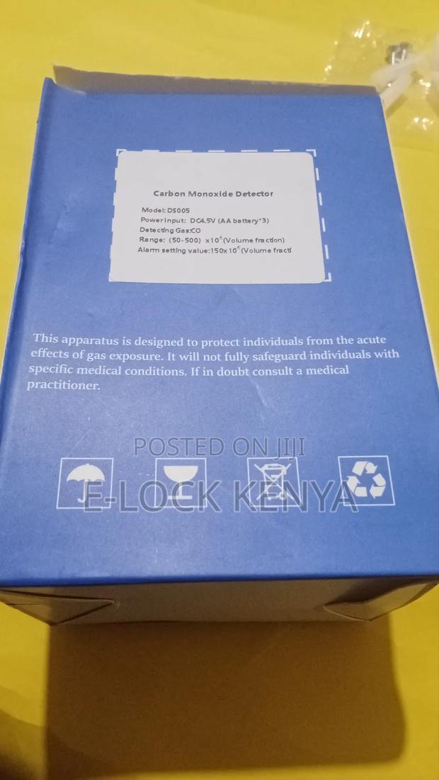 Carbon Detector Sensor With Loud Alarm