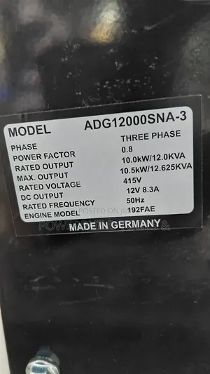 Maybach Germany 12kva Dual Phase Automatic
