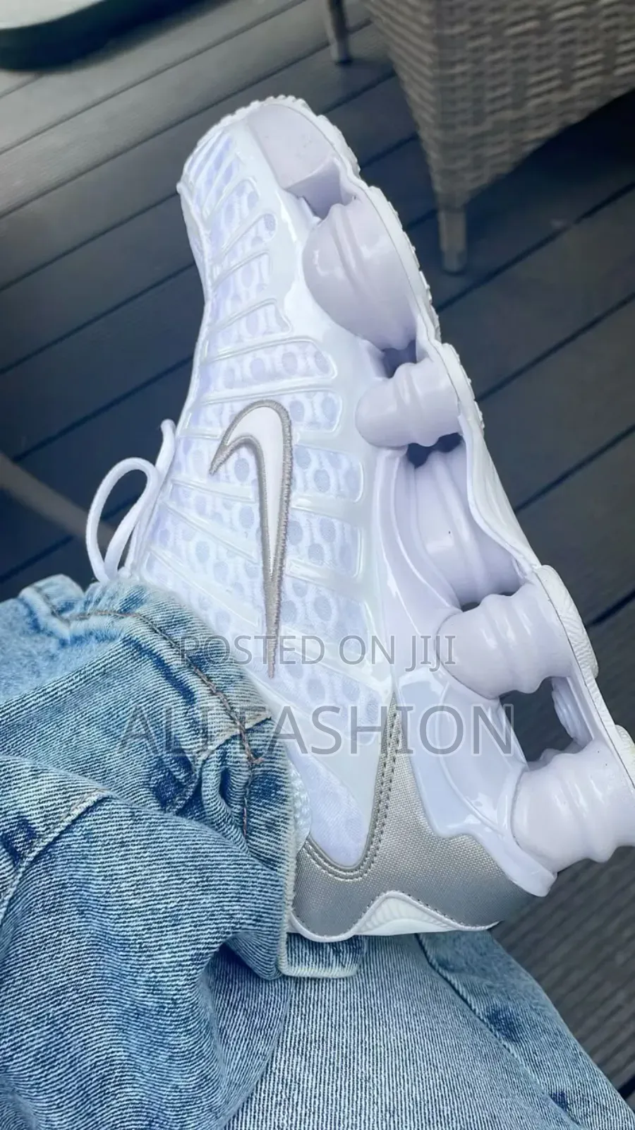 Nike Shox *Pearl White*