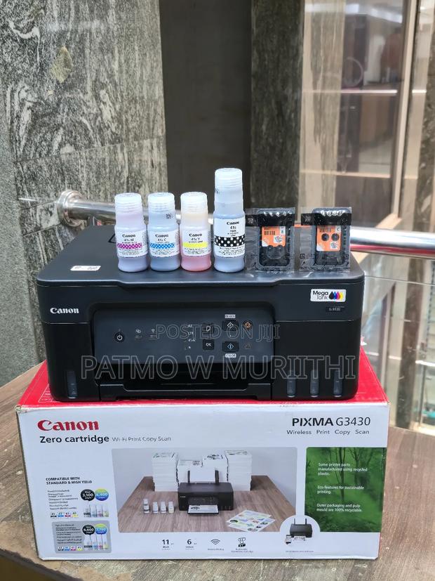 Canon Printer G3430 Print Scan and Copy Wireless