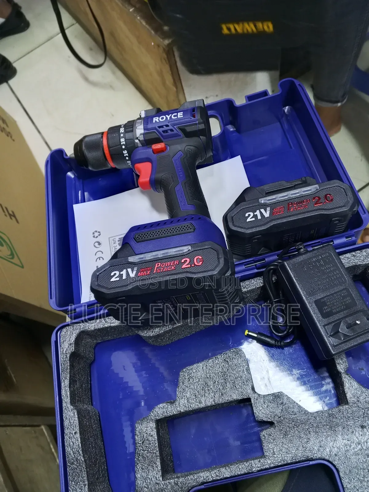 Royce Cordless Drill 21v