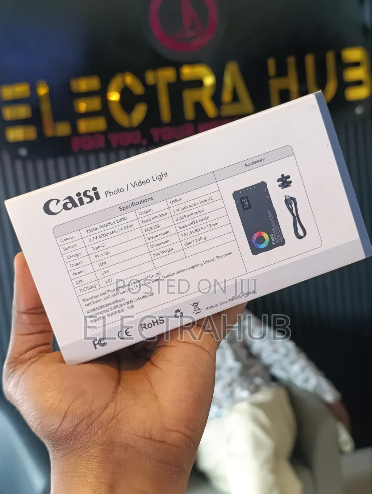 Caisi Cs-L-C02 Rgb+Bi Colour Brand New Sealed