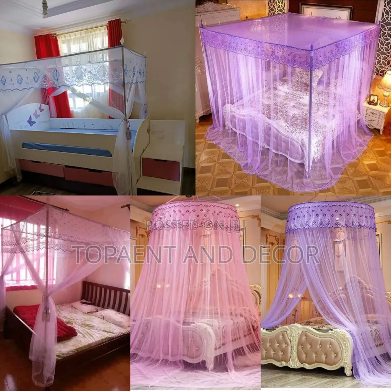 Canopy Top Fine Mesh Mosquito Nets for Mosquito Protection