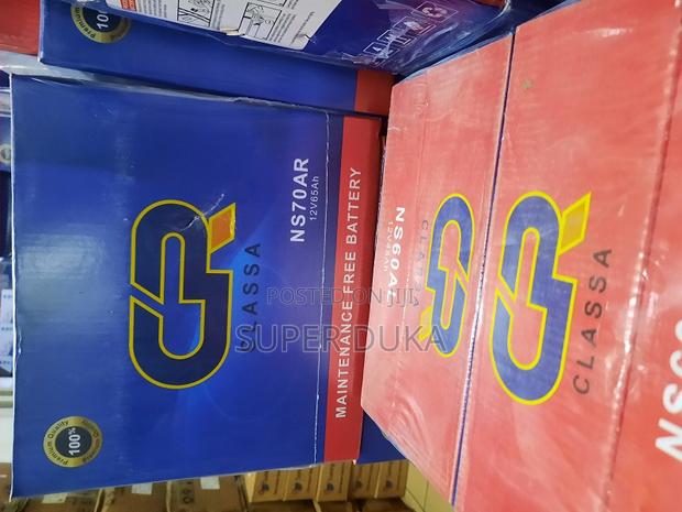 Brand New Maintenance-Free Car Battery.Ns70ar. Class A. 65ah. 12v