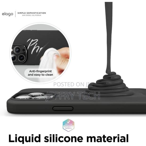 Aswqert Apple iPhone 13 Pro Max Real Silicone Case - thumbnail 2