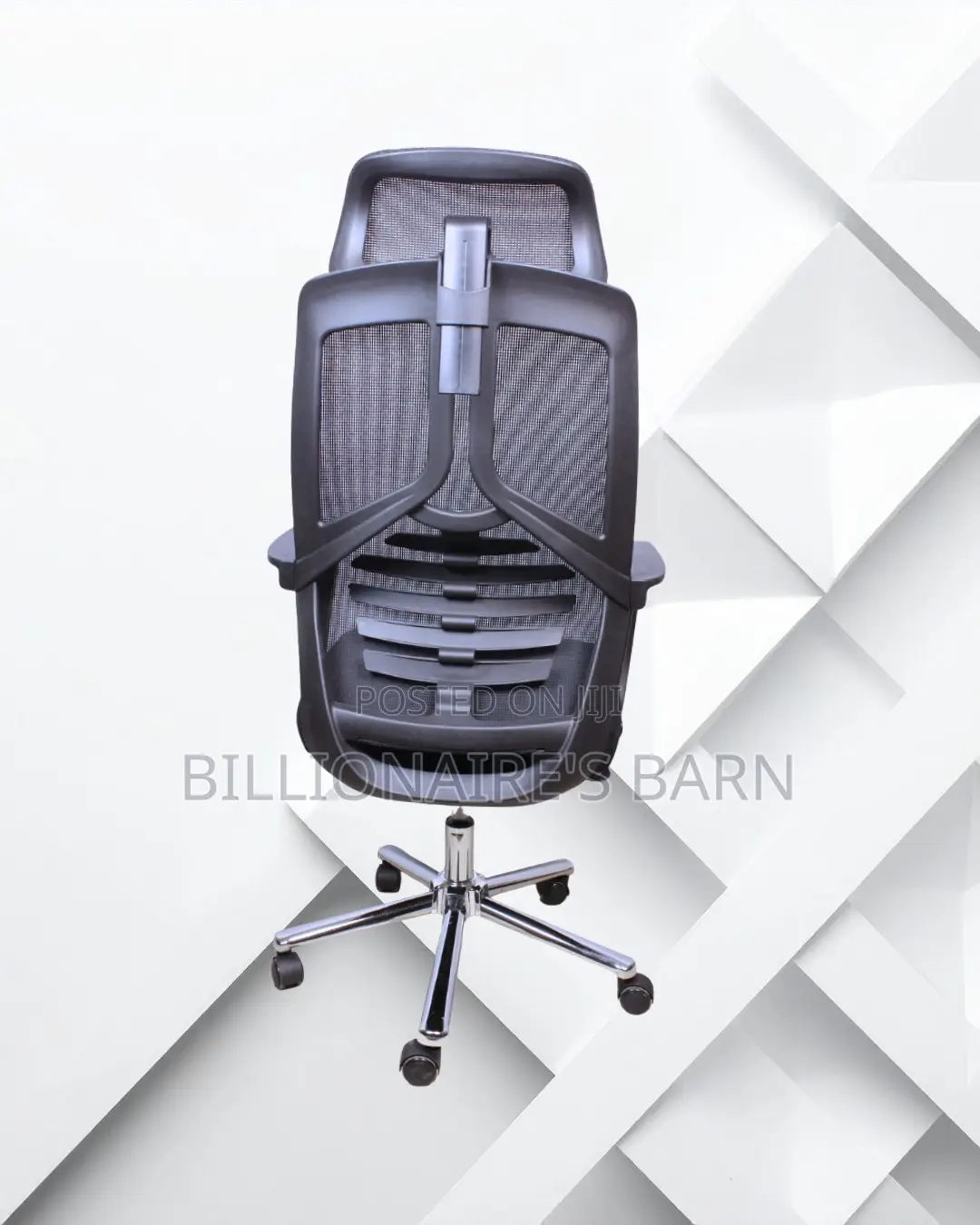 High Back Mesh Office Chair | High-Back Scratch-Resistant Finish