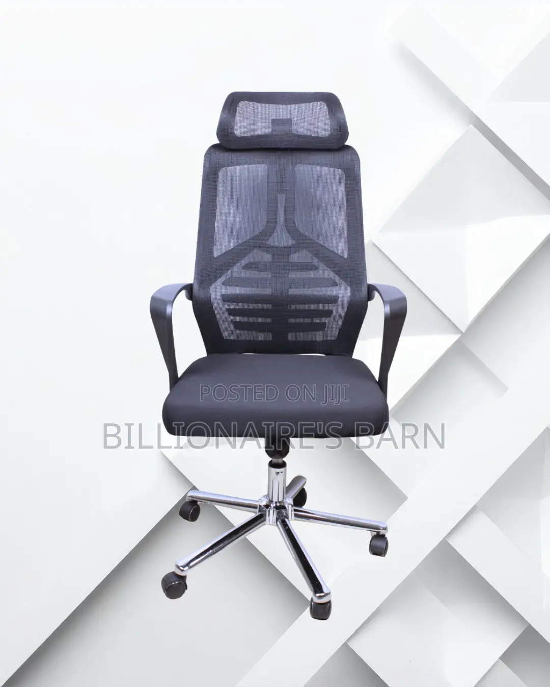 High Back Mesh Office Chair | High-Back Scratch-Resistant Finish