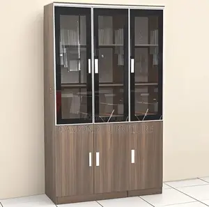 Office Furniture; Executive Wooden Office Bookshelf With Storage