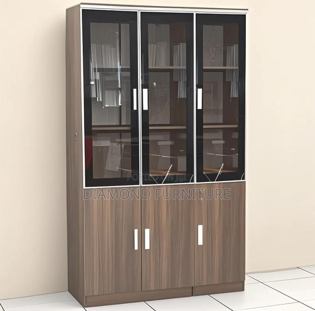 Office Furniture; Executive Wooden Office Bookshelf With Storage