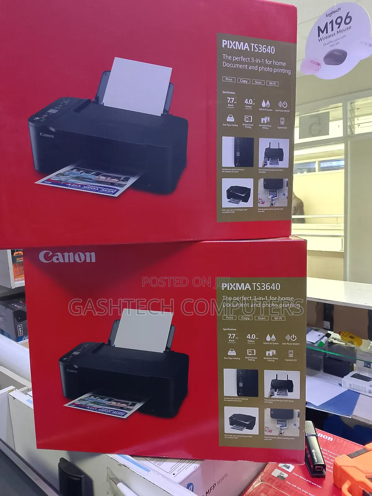 Canon Pixma Ts3640 Printer