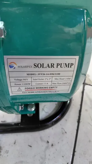 Solar Water Pump 2" 1100w 96v