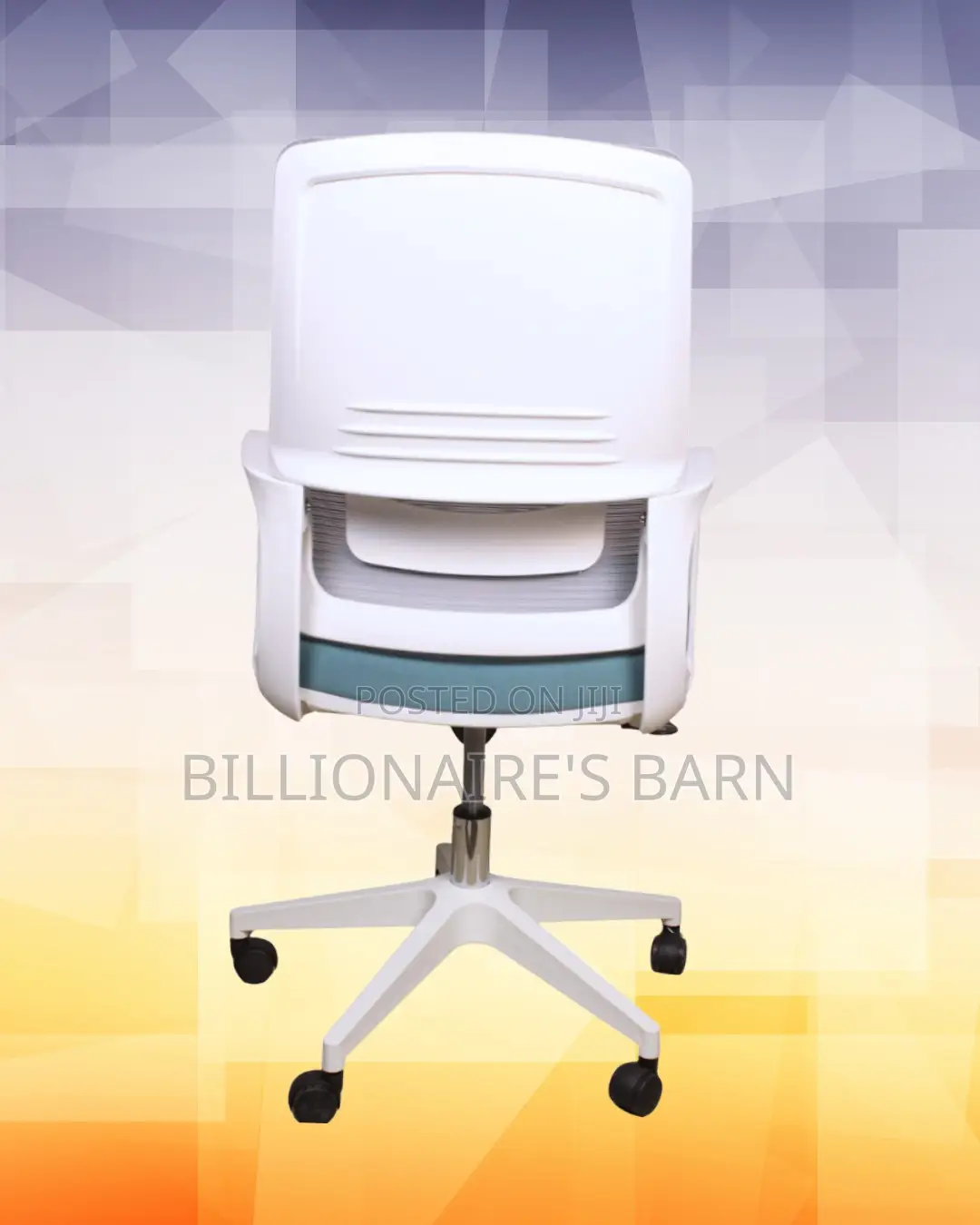 White Ergonomic Mesh Office Chair | Minimal Scratch-Resistant Finish
