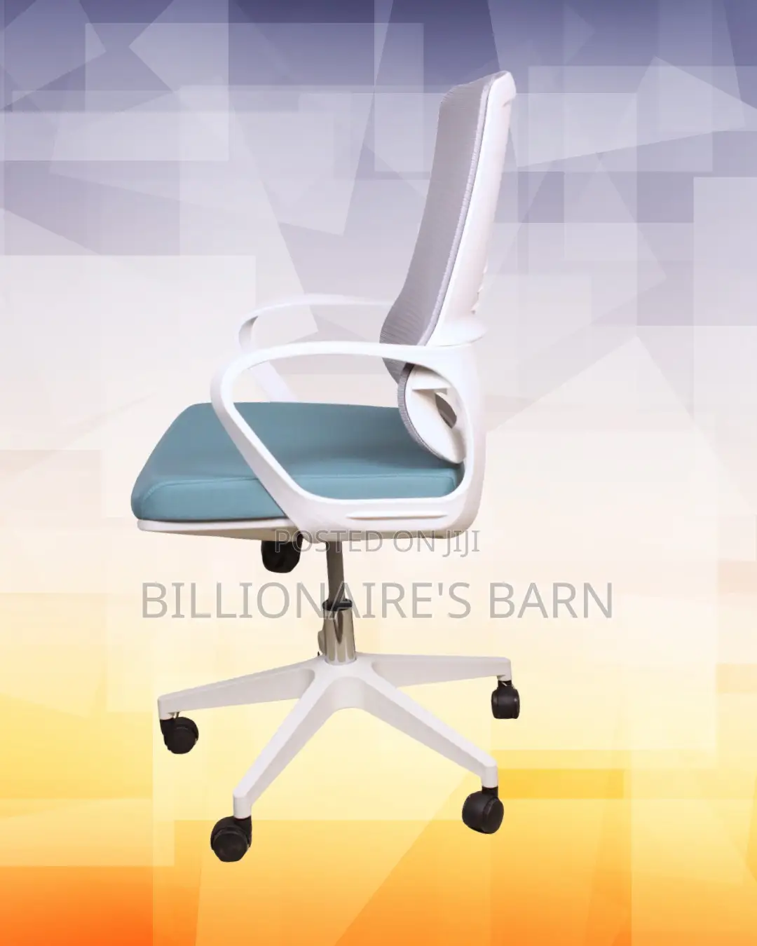 White Ergonomic Mesh Office Chair | Minimal Scratch-Resistant Finish