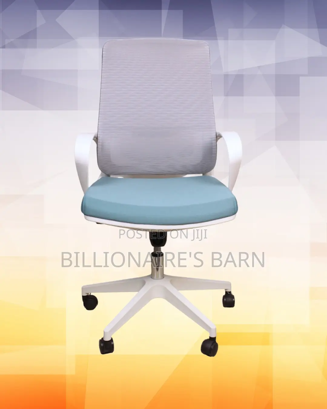 White Ergonomic Mesh Office Chair | Minimal Scratch-Resistant Finish