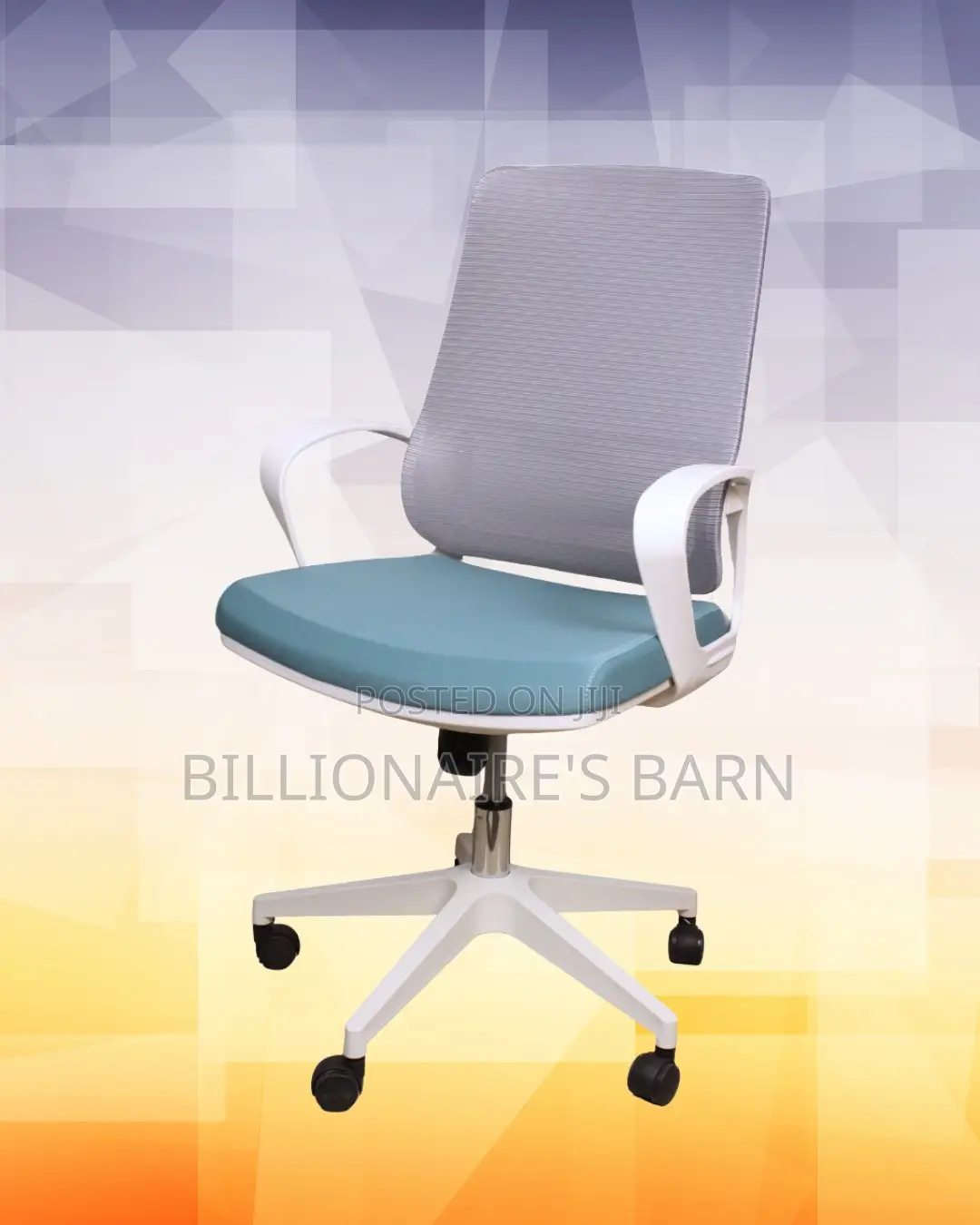 White Ergonomic Mesh Office Chair | Minimal Scratch-Resistant Finish
