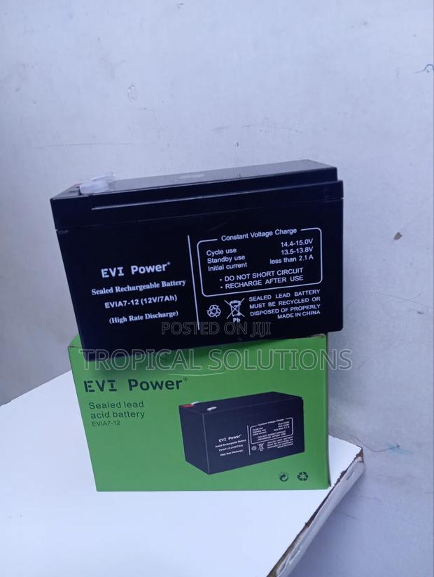 Evi Ups Battery 12 by 7ah Available