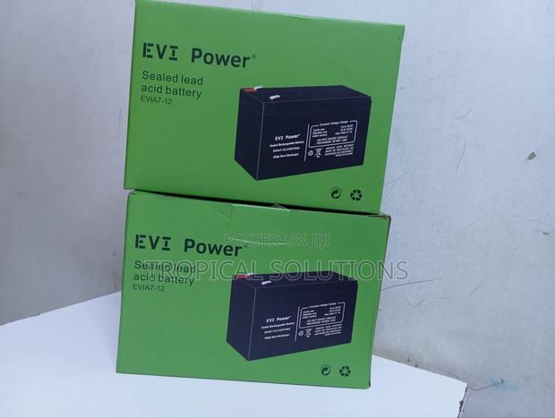 Evi Ups Battery 12 by 7ah Available - thumbnail 4