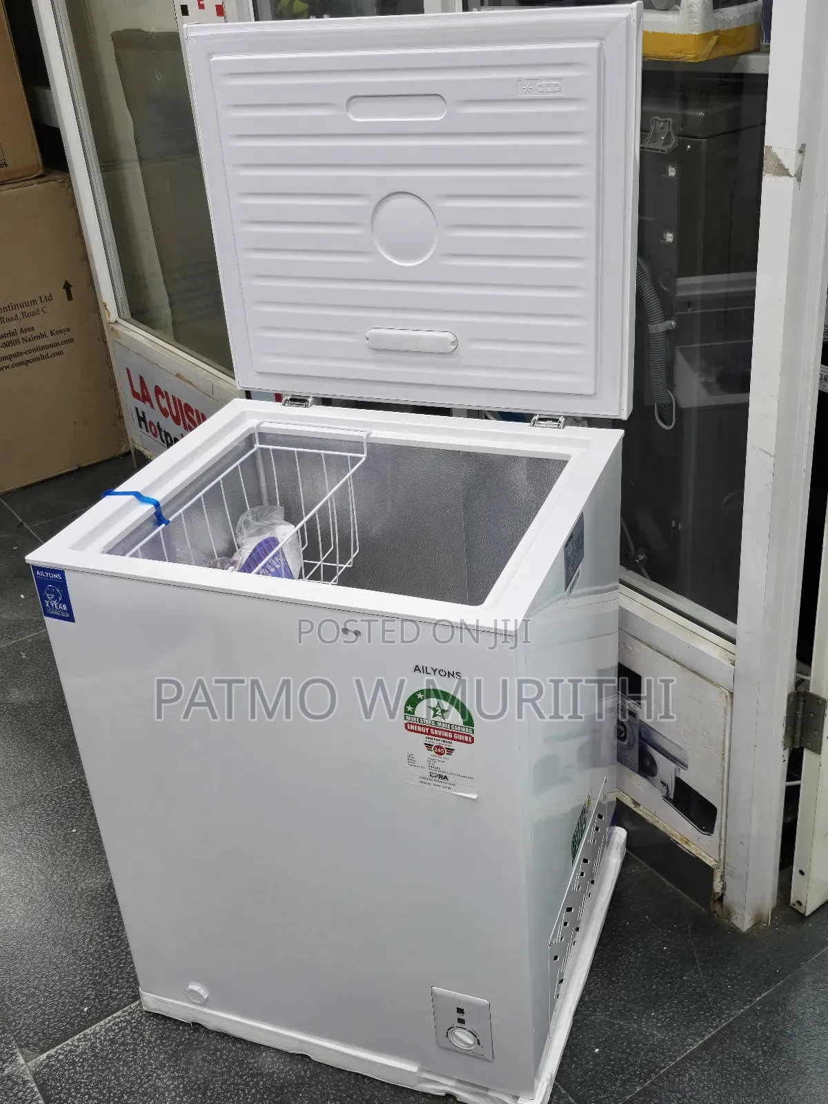Freezer-Ailyons 99l Chest Deep Freezer 99l(White)