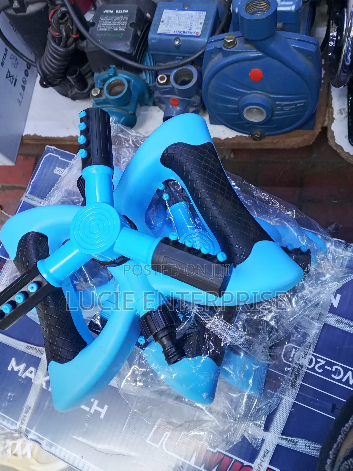 Rotating Ground Water Sprinkler 3arm