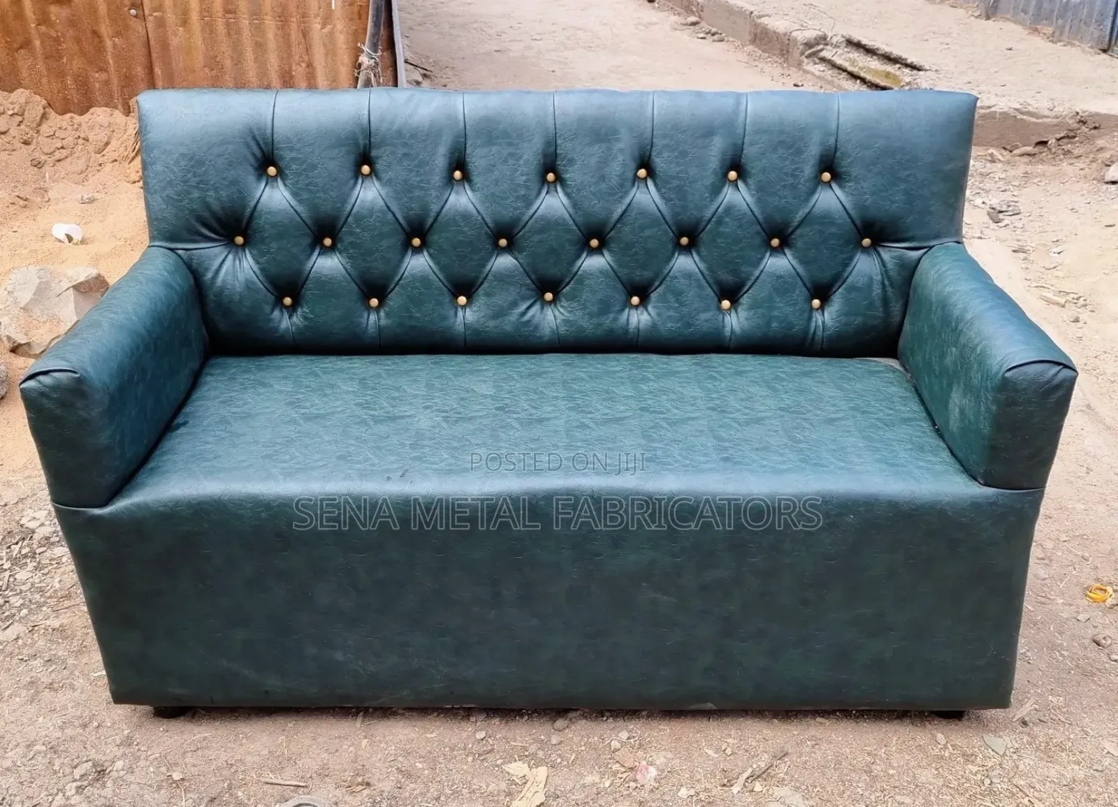 Green Couches 3 Seater for Restaurant or Vip Lounge.