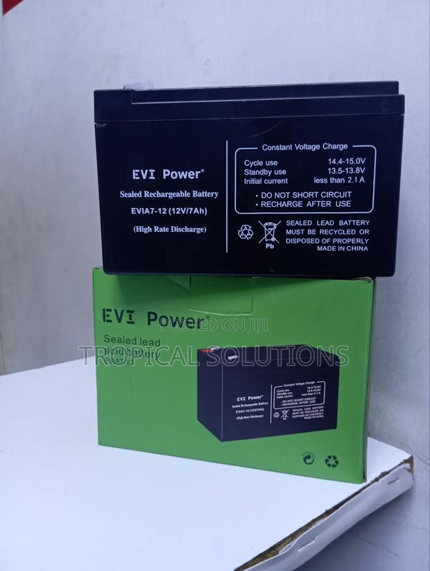 12v by 7ah Evi Ups Battery Available