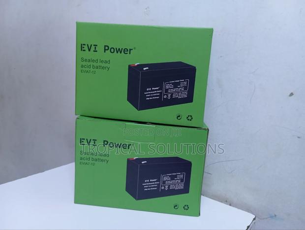 12v by 7ah Evi Ups Battery Available - thumbnail 3
