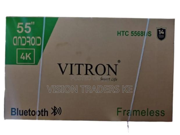 Vitron 5068us 50inches Frameless Uhd Android Tv - main view