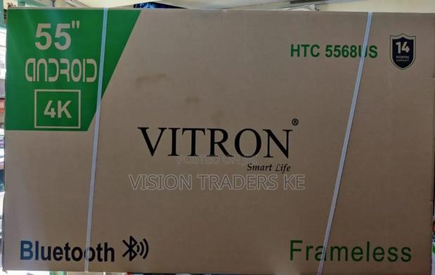 Vitron 5068us 50inches Frameless Uhd Android Tv - thumbnail 2