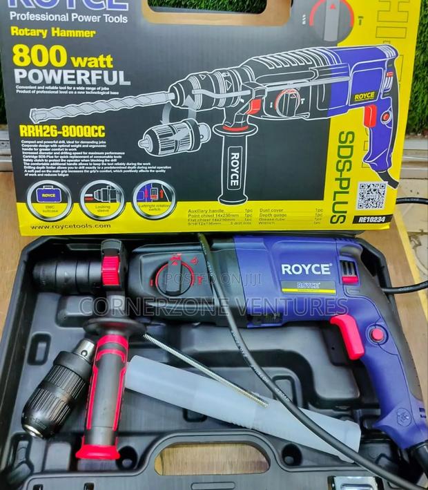 800w Royce Rotary Hammer/ Rotary Hammer