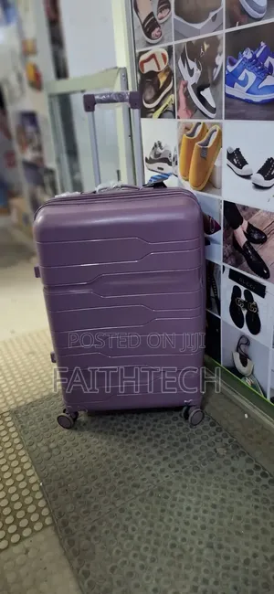 *Medium Size Unbreakable Rubber Suitcase