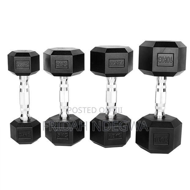 20kg Hexagon Dumbbells