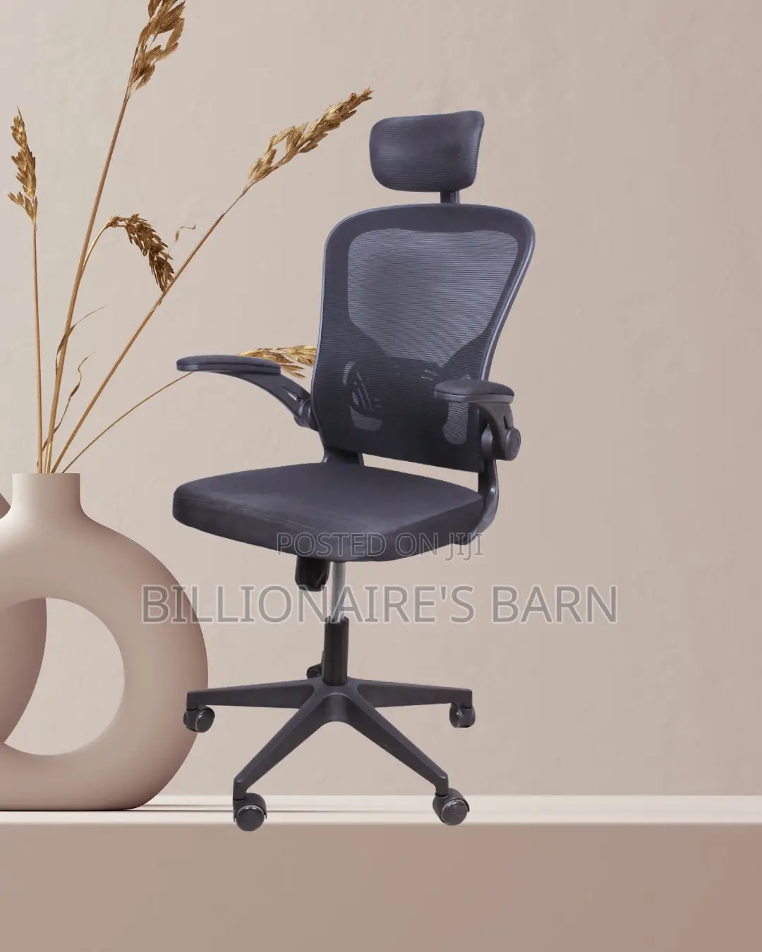 Grey Ergonomic Office Chair (Ergonomic) — Restocked!